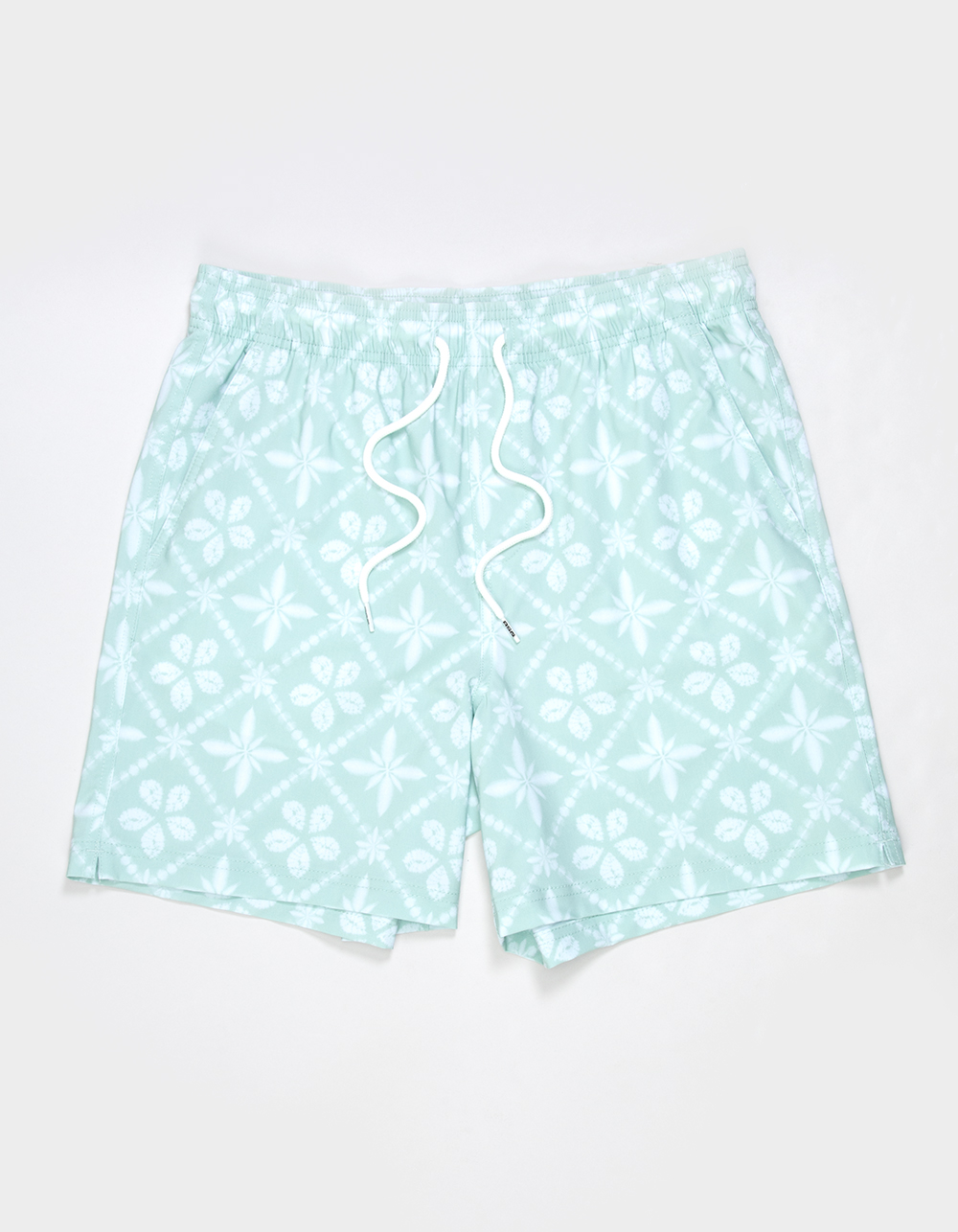 RSQ Mens 6.5" Swim Trunks - CRYSTAL GREEN