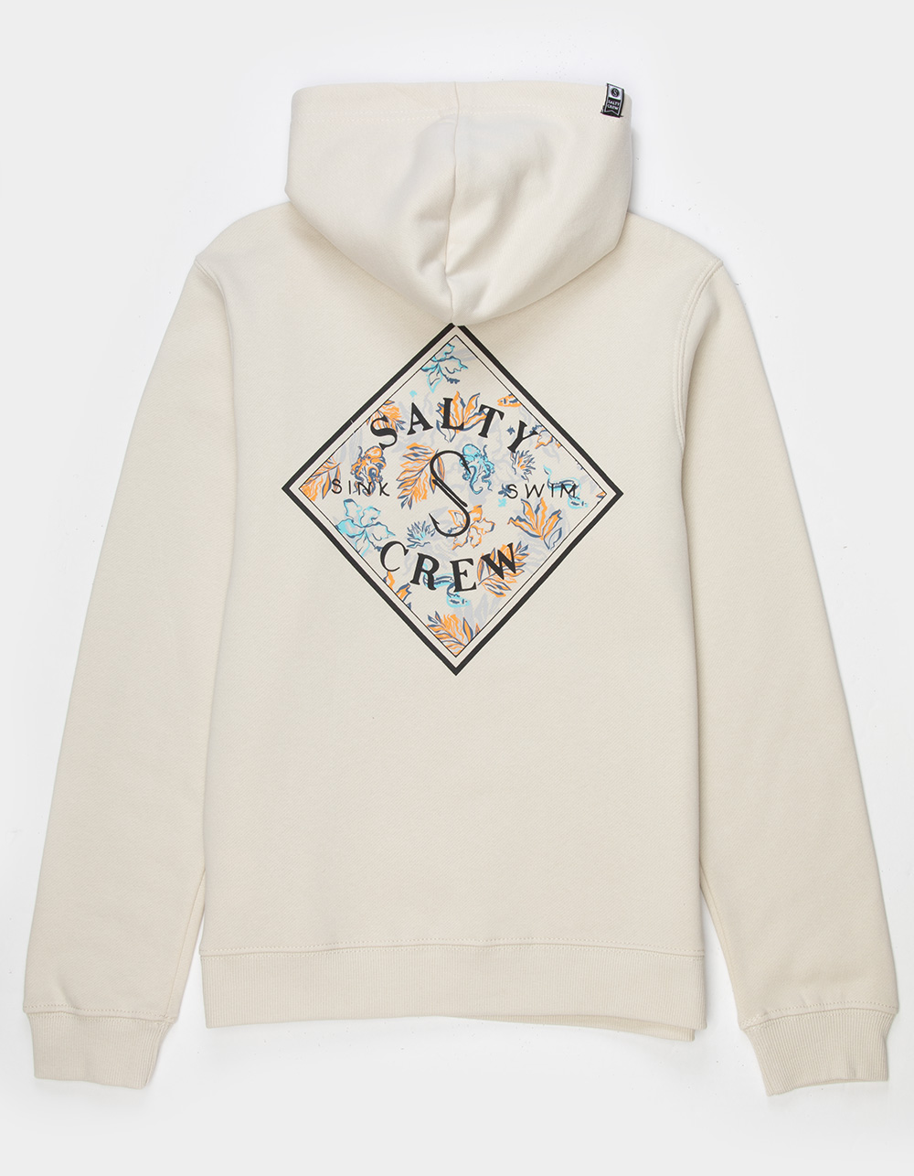 SALTY CREW Choppy Tippet Boys Hoodie - BONE
