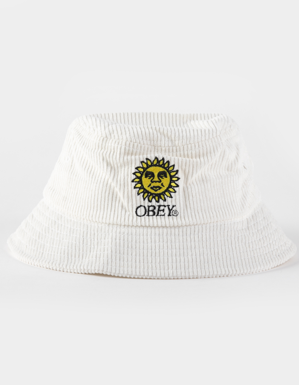 OBEY Sunny Corduroy Bucket Hat WHITE Tillys