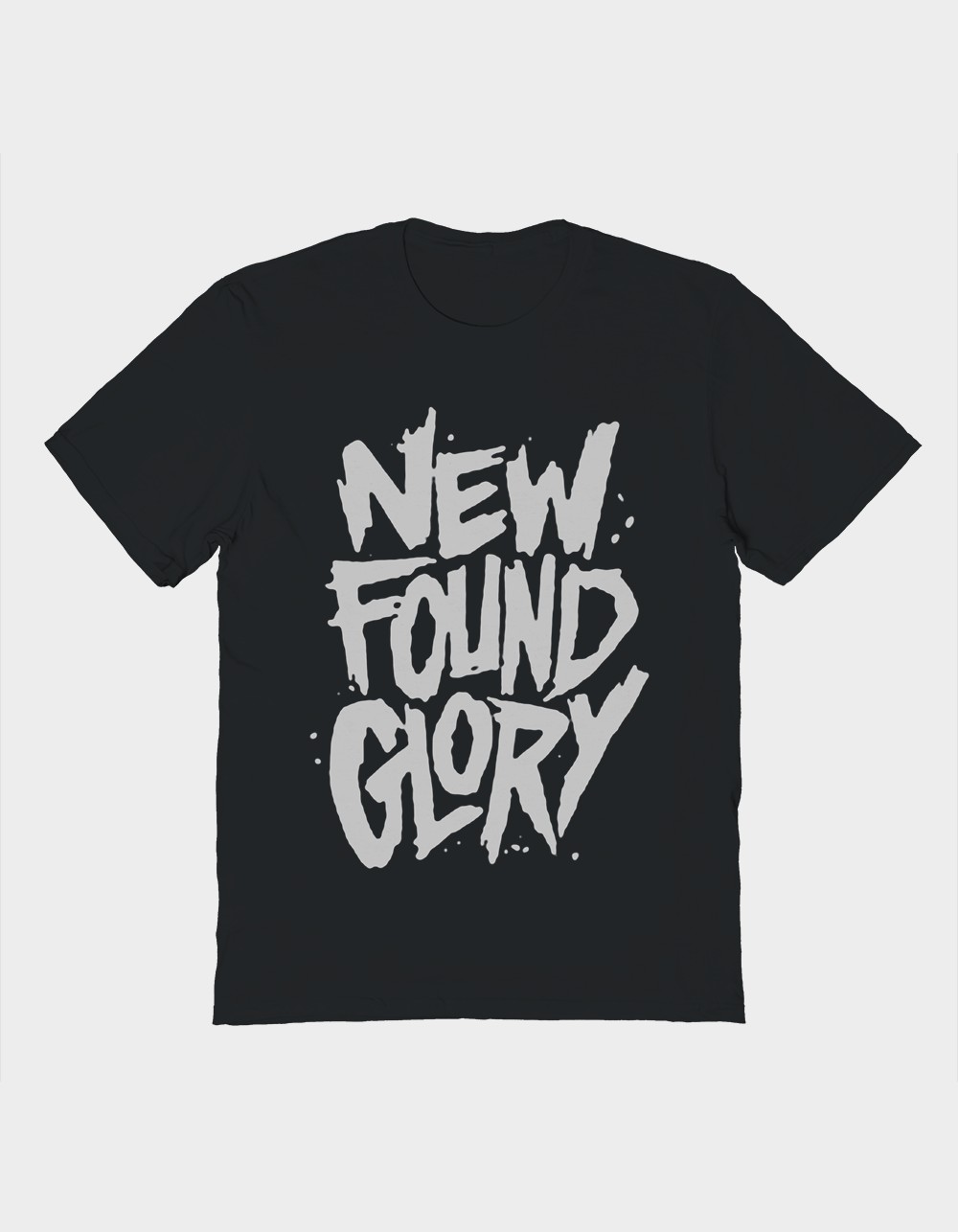 NEW FOUND GLORY Logo Unisex Tee - BLACK