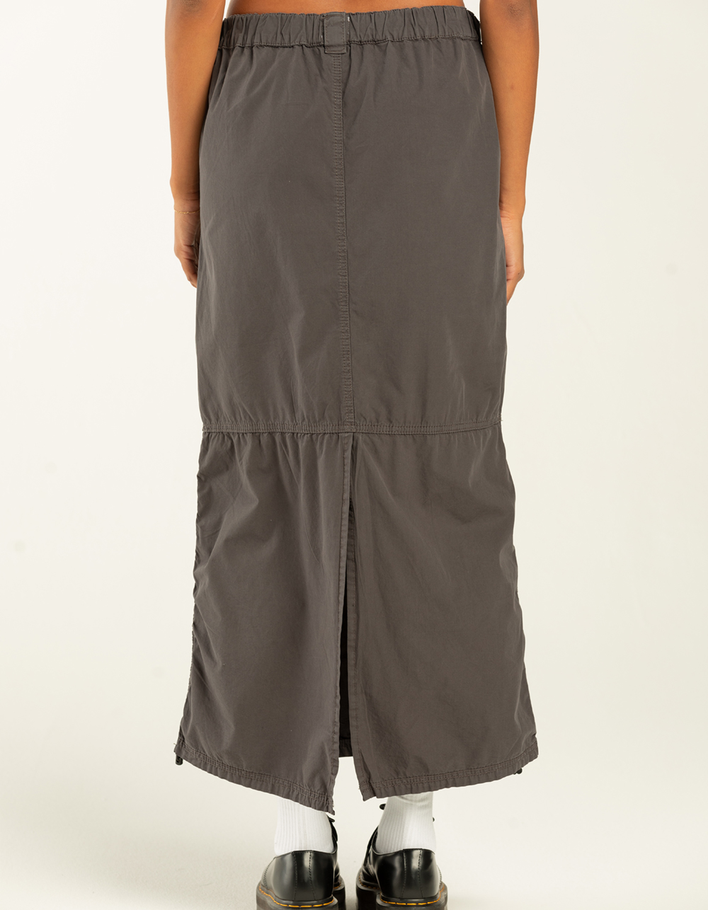 BDG Urban Outfitters Maxi Utility Skirt - BLACK