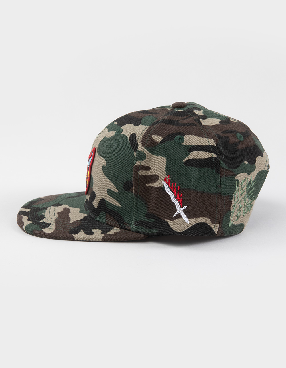 SANTA CRUZ x Stranger Things Club Snapback Hat - CAMO
