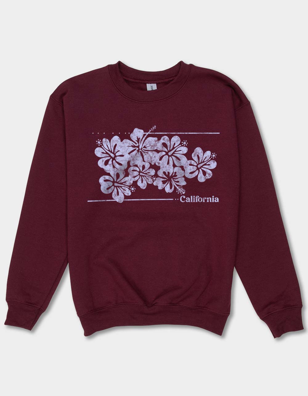HIBISCUS California Unisex Kids Crewneck Sweatshirt