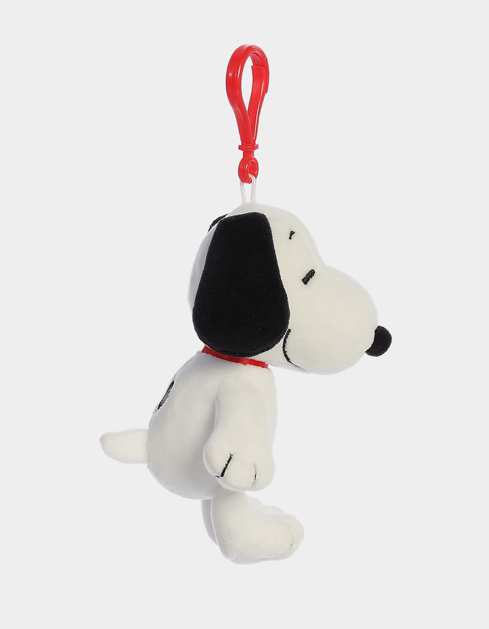 PEANUTS Snoopy Clip-On Keychain - WHITE