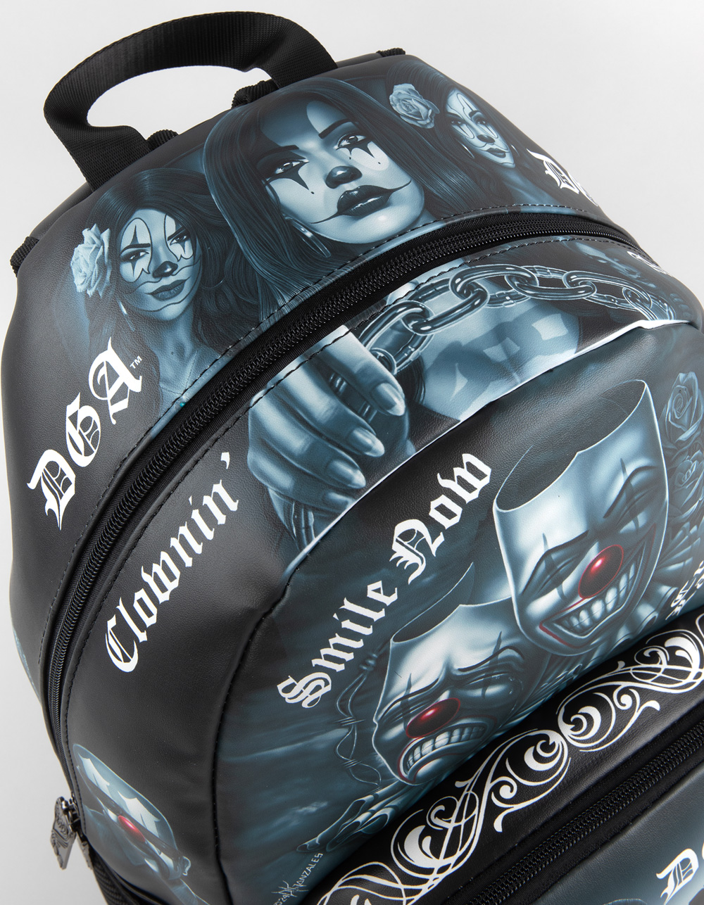 DGA Homies Clowning Backpack - BLACK COMBO