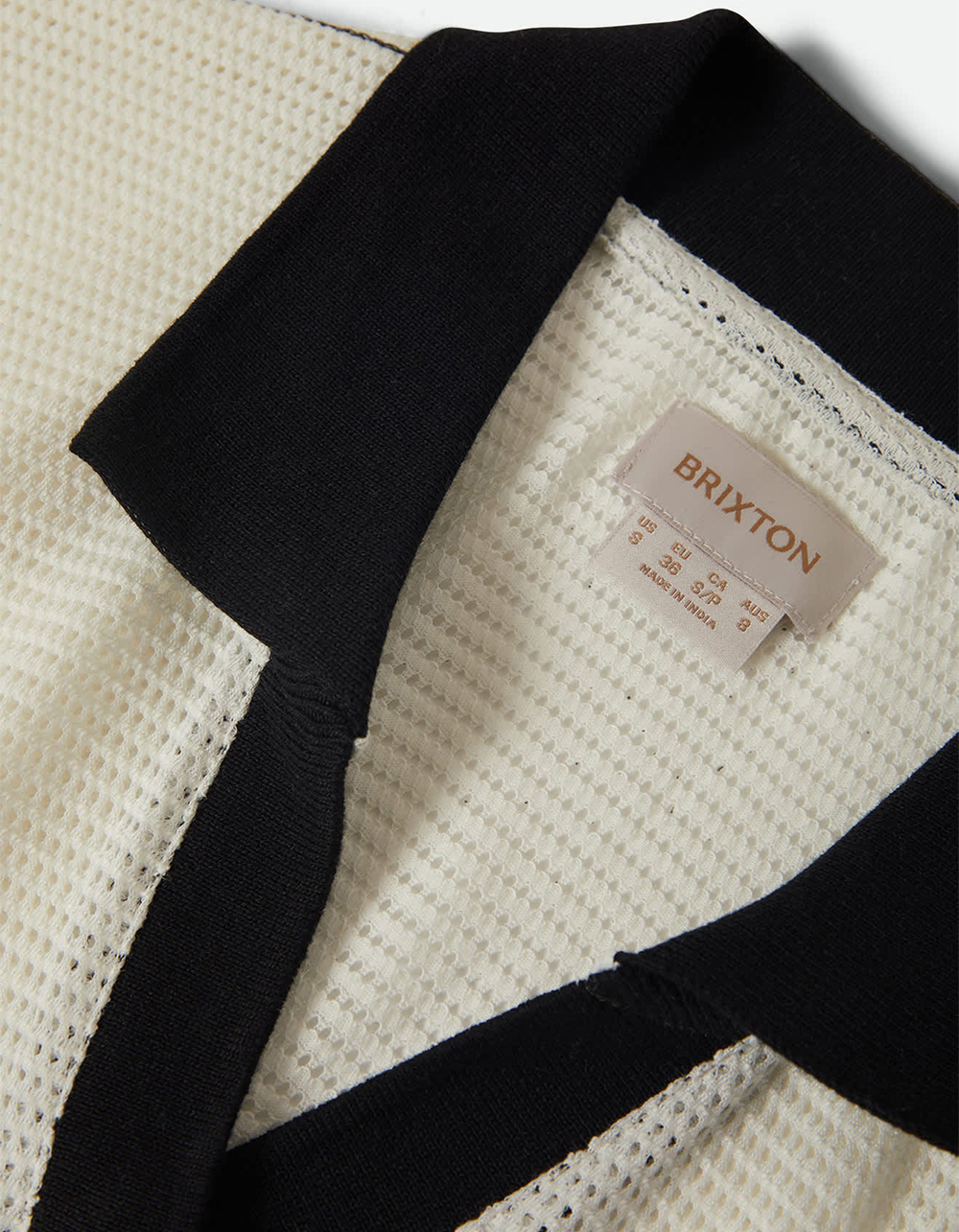 BRIXTON Varsity Womens Retro Tee - BLK/WHT