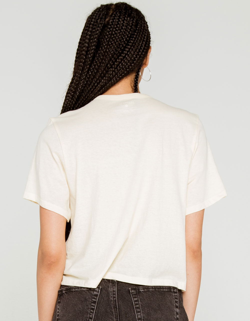 HURLEY Seagull Stripes Womens Pocket Tee - LIGHT YELLOW | Tillys