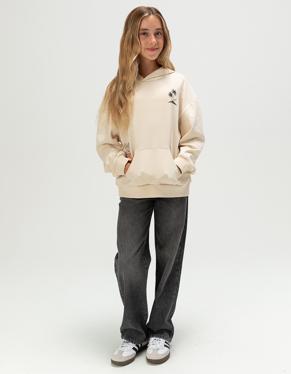 O'NEILL Asher Girls Hoodie - IVORY