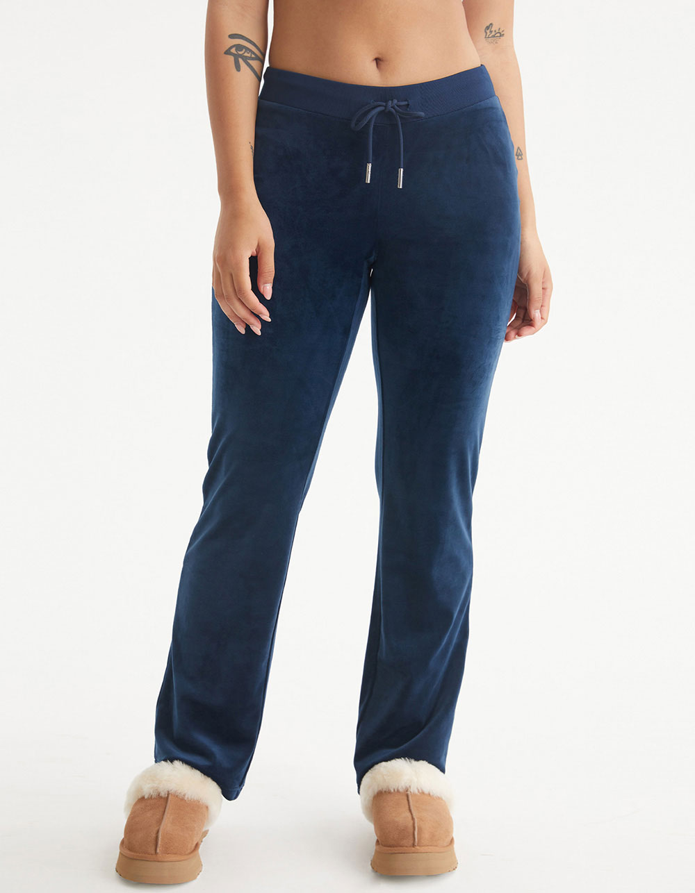 JUICY COUTURE OG Bling Womens Track Pants - NAVY