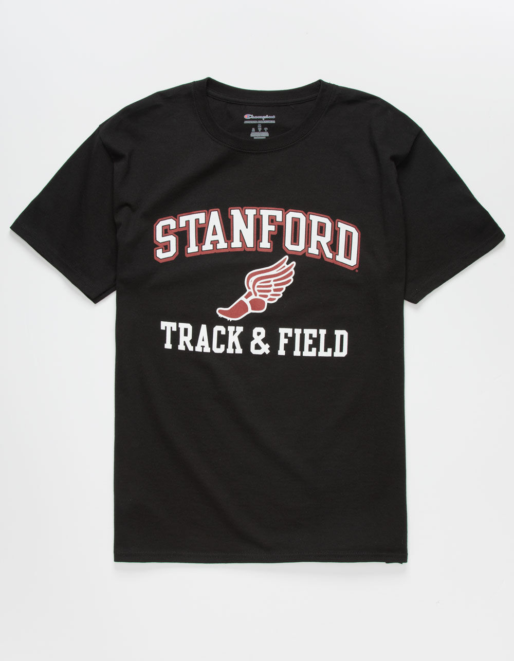 CHAMPION Stanford Track & Field Mens TShirt BLACK Tillys