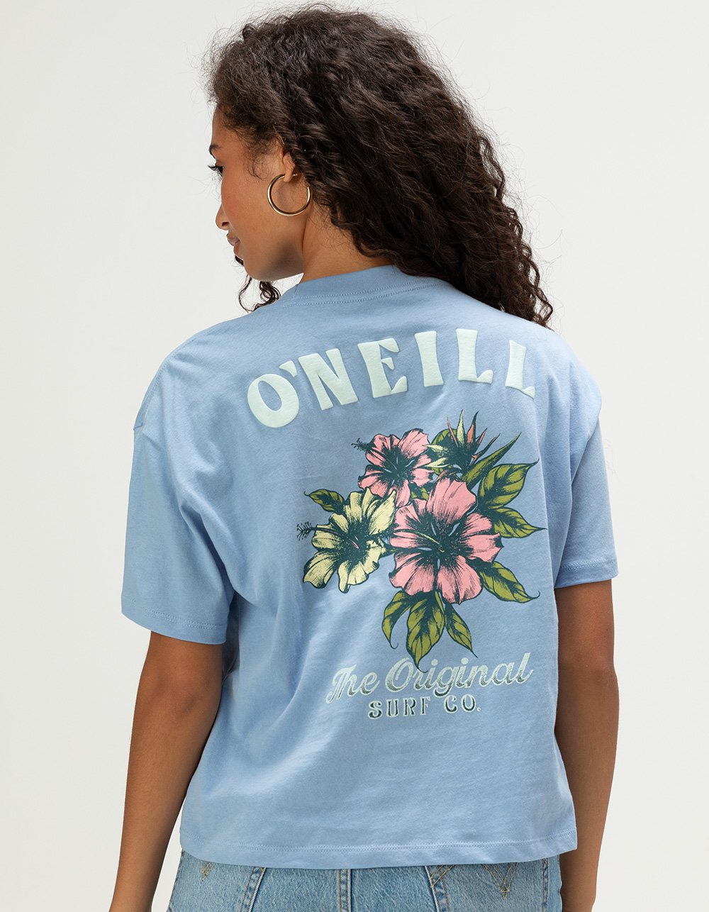 O'NEILL Gardenwalk Womens Boxy Tee - BLUE