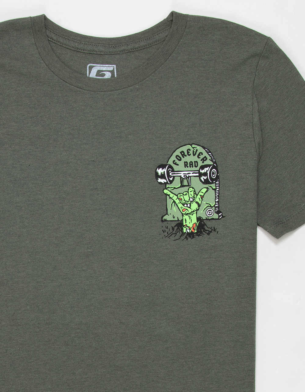 GROM Forever Rad Boys Tee - ARMY