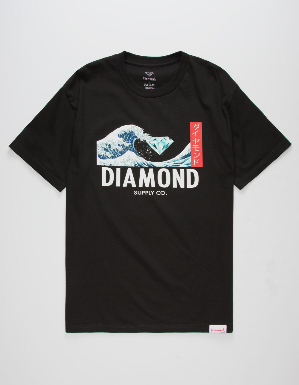 DIAMOND SUPPLY CO. Wave Mens T-Shirt image number 0