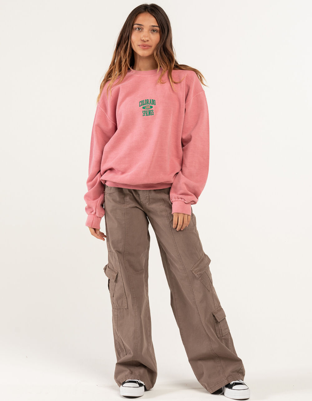 BDG Urban Outfitters Womens Y2K Cargo Pants - BROWN/KHAKI | Tillys