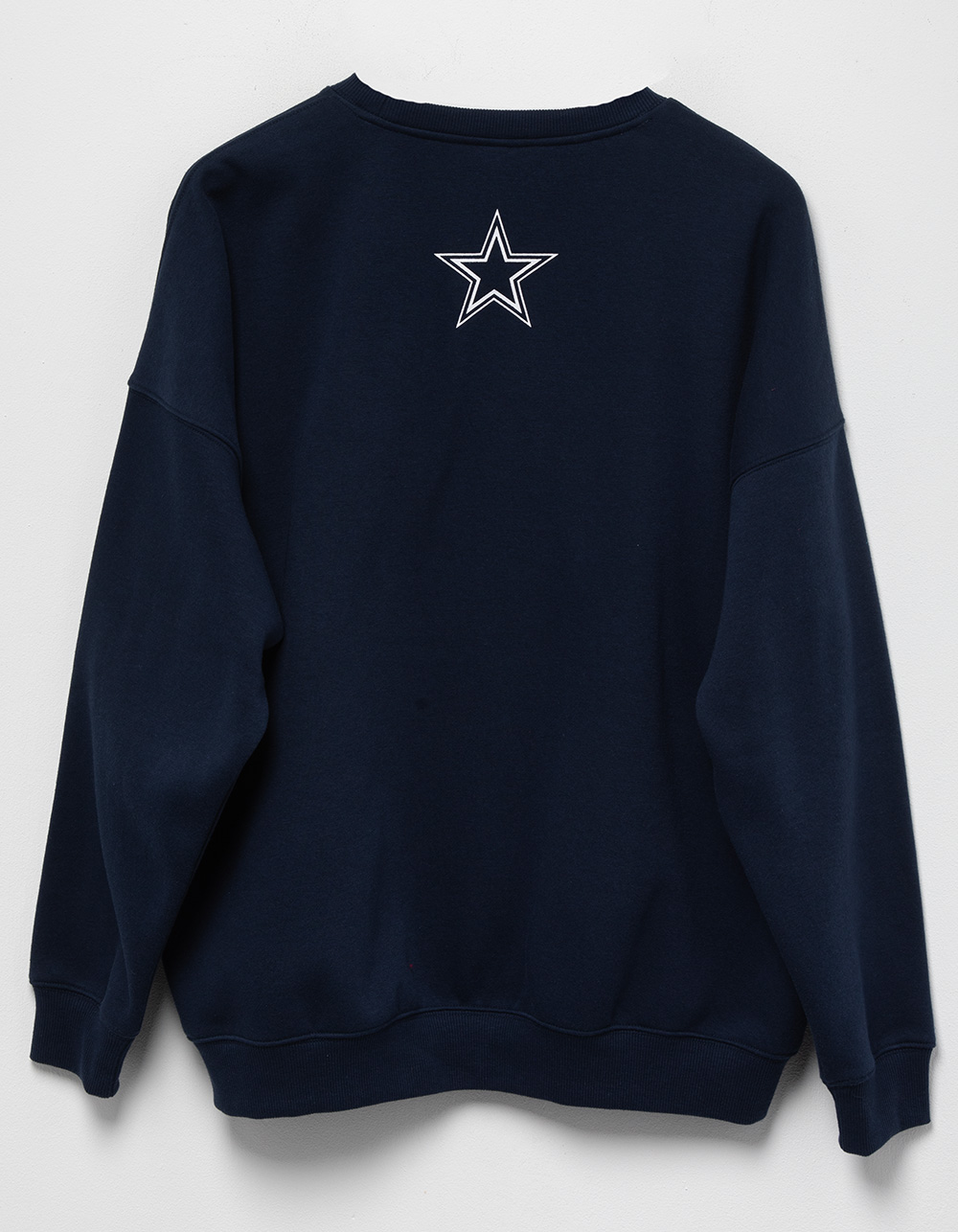 NFL Dallas Cowboys Embroidered Womens Crewneck Sweatshirt - NAVY | Tillys