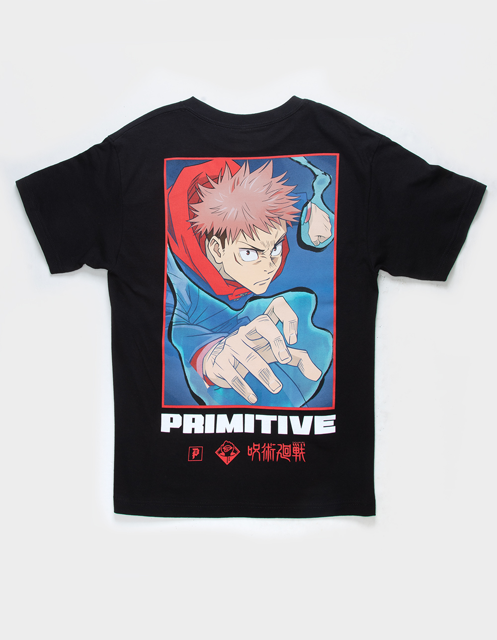 PRIMITIVE x Jujutsu Kaisen Yuji Mens Tee - BLACK | Tillys