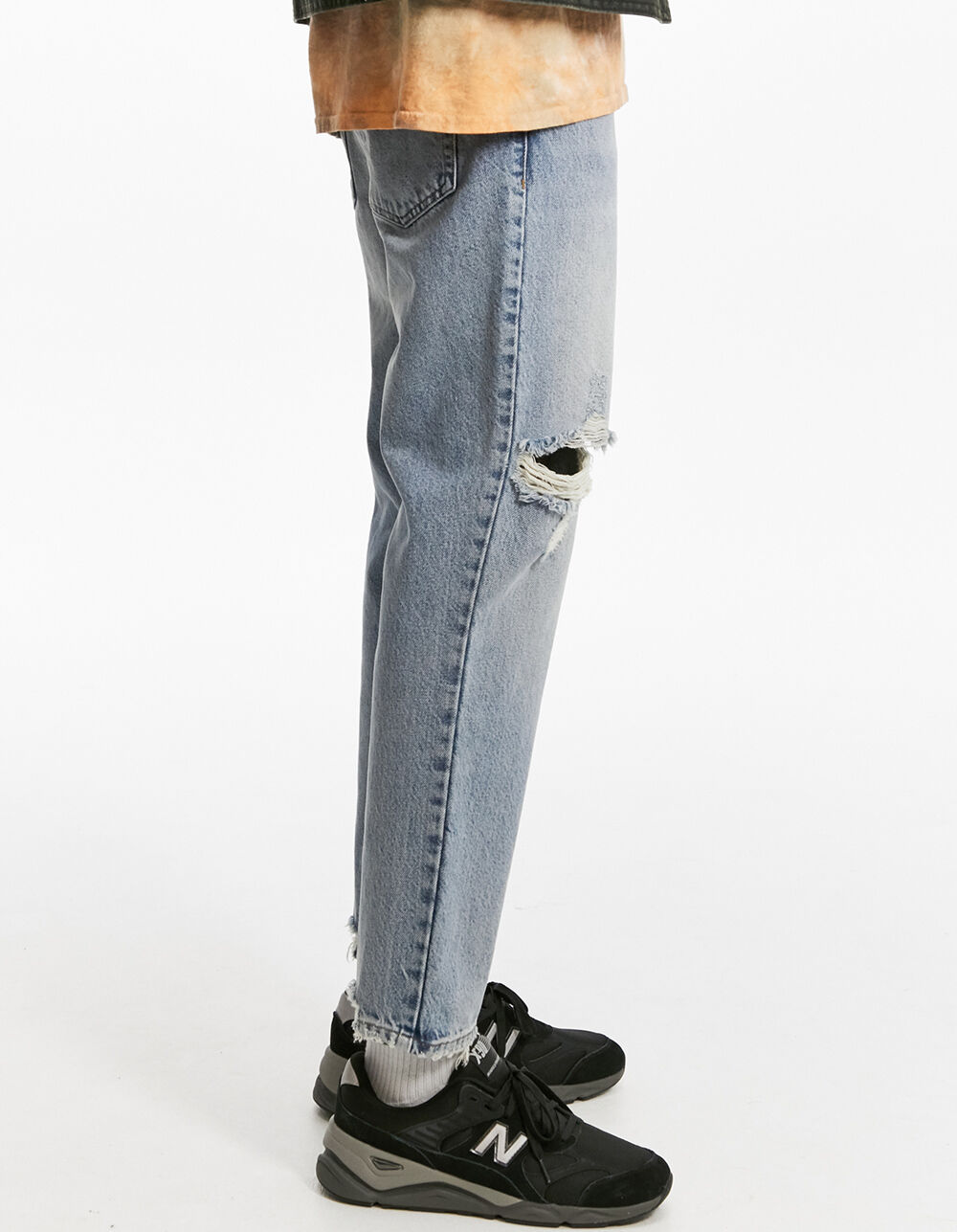 BDG URBAN OUTFITTERS Ripped Mens Dad Jeans - BLUE DENIM | Tillys