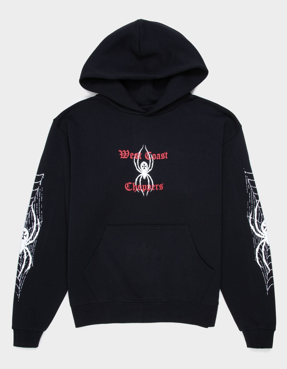 WEST COAST CHOPPERS Redline Mens Hoodie - BLACK