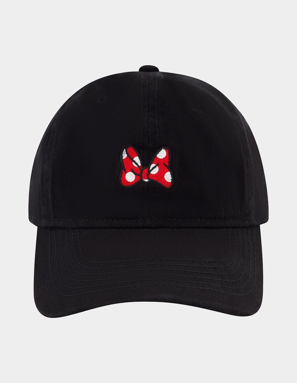 DISNEY Minnie Mouse Bow Dad Cap - BLACK