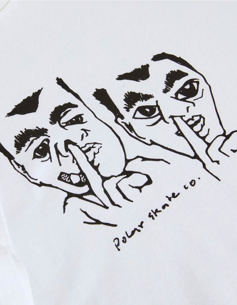 POLAR SKATE CO. Boogers Mens Tee - WHITE