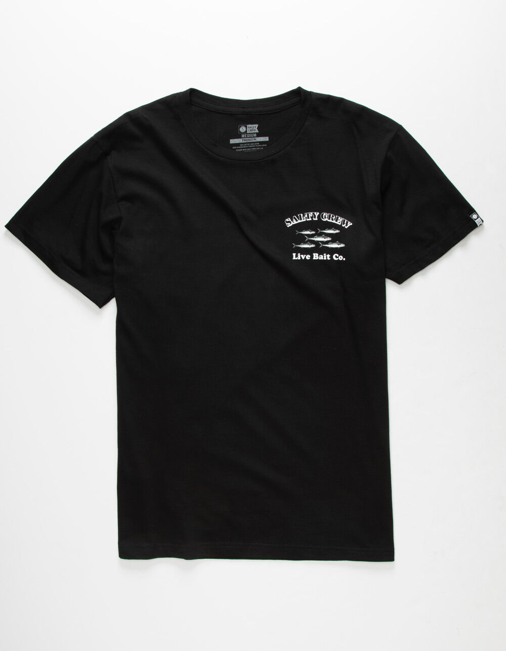 SALTY CREW Rat Pack Mens Black T-Shirt image number 1