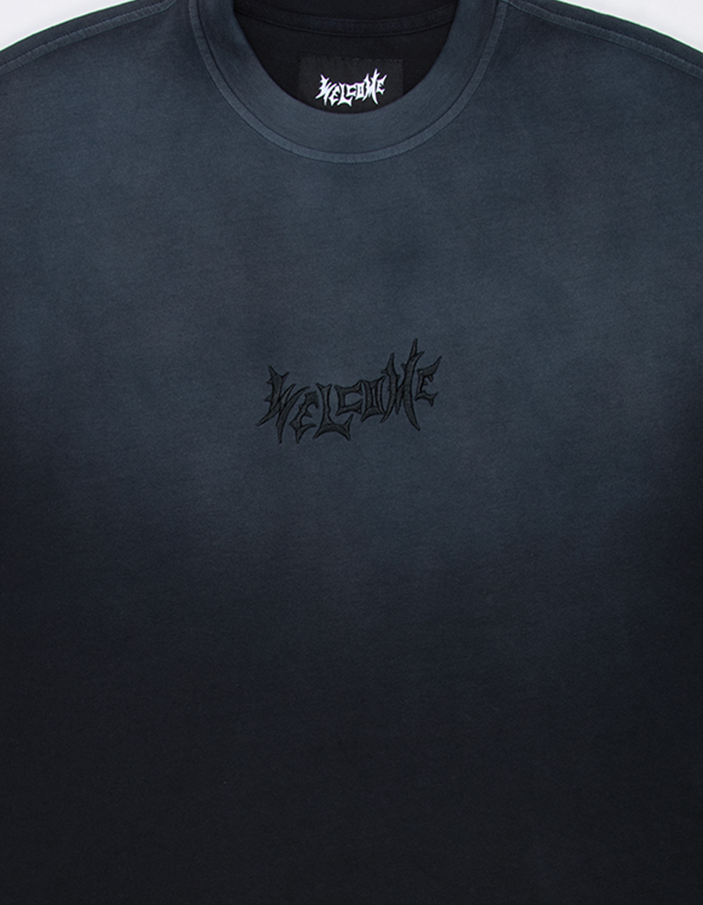 WELCOME SKATEBOARDS Vamp Mens Muscle Tee - WASHED BLACK