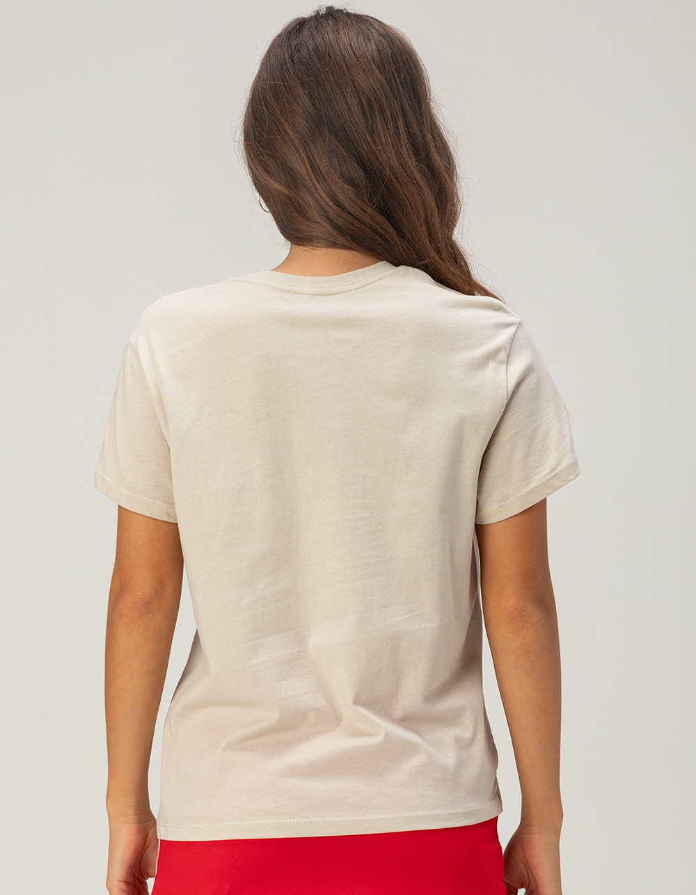 TANNER CōSTE Bear Womens Relaxed Tee - WHITE