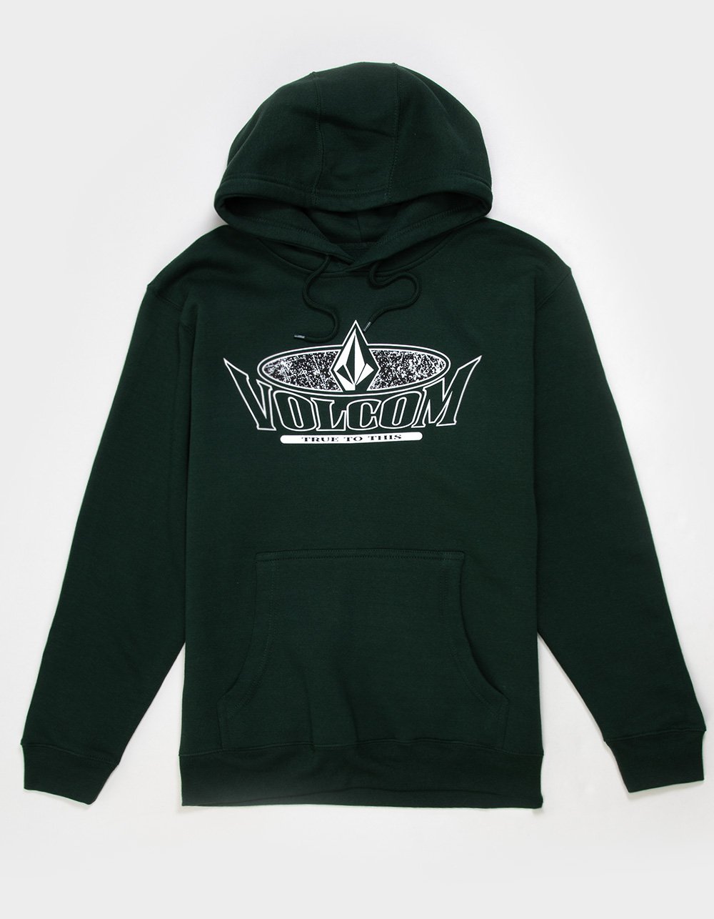 VOLCOM Logo Mens Hoodie - GREEN