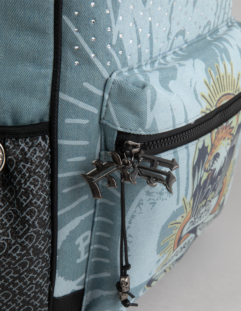 ED HARDY Mick Womens Backpack - DENIM