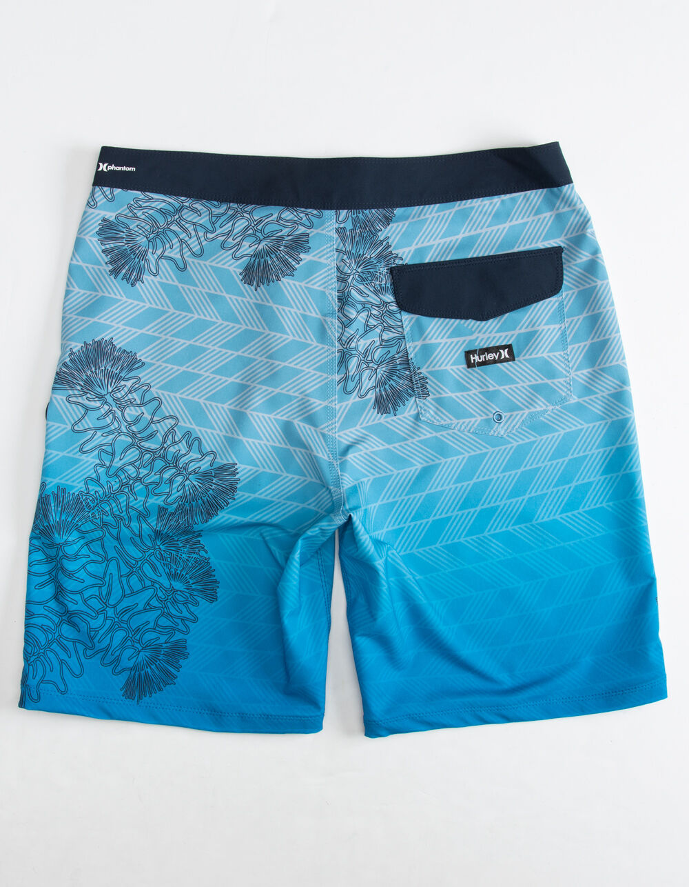 HURLEY Phantom Sig Zane Wailehua Mens Blue Boardshorts BLUE Tillys