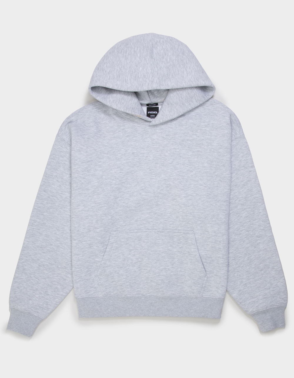 RSQ Mens Oversized Hoodie - HEATHER GRAY
