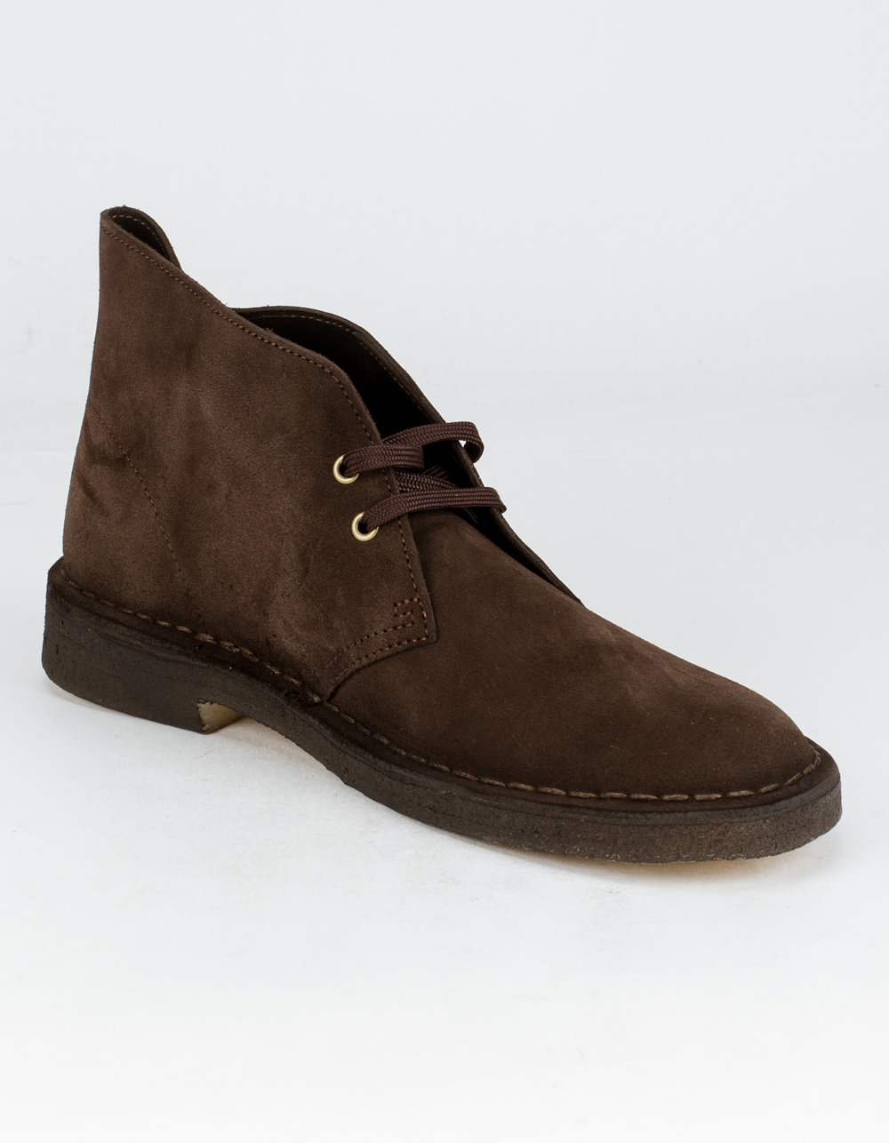 CLARKS Desert Mens Brown Suede Boots - BROWN | Tillys