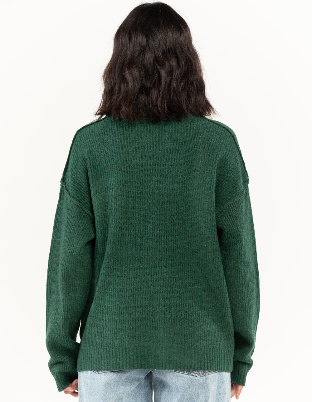FULL TILT Womens Pullover Sweater - GREEN | Tillys