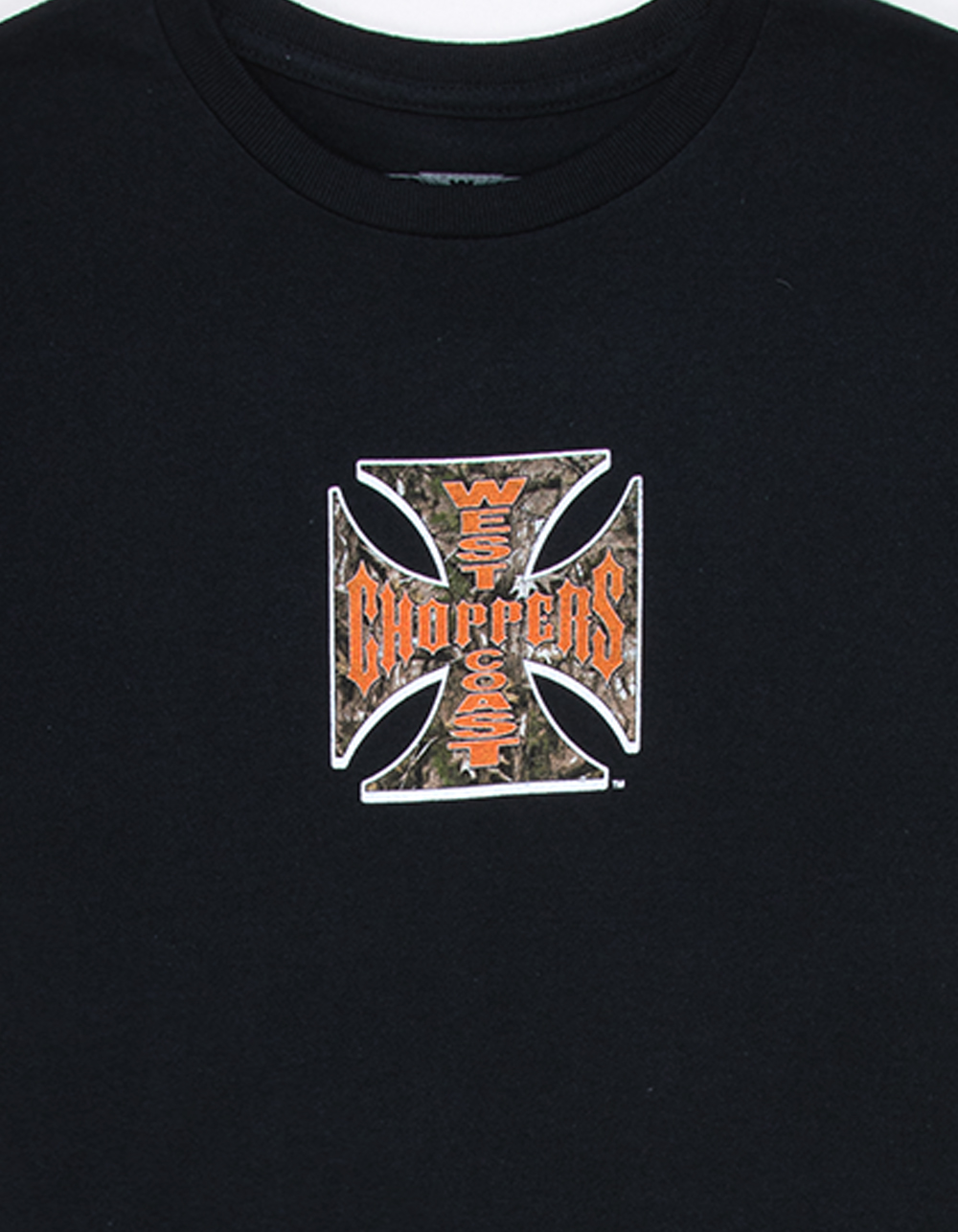 WEST COAST CHOPPERS Set Up Shop Boys Tee - BLACK