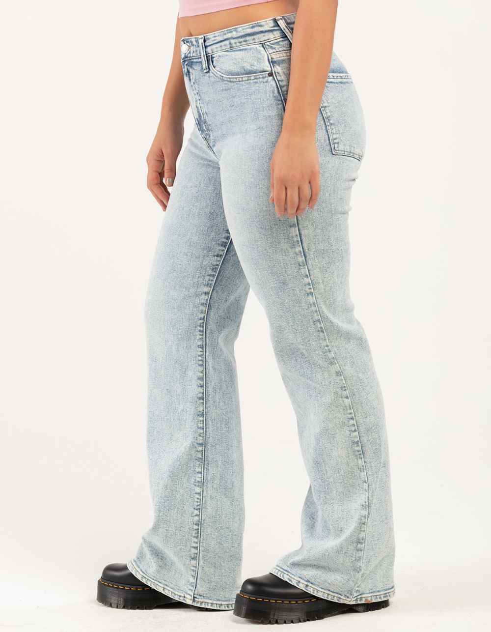 RSQ Womens High Rise Flare Jeans - LIGHT WASH | Tillys