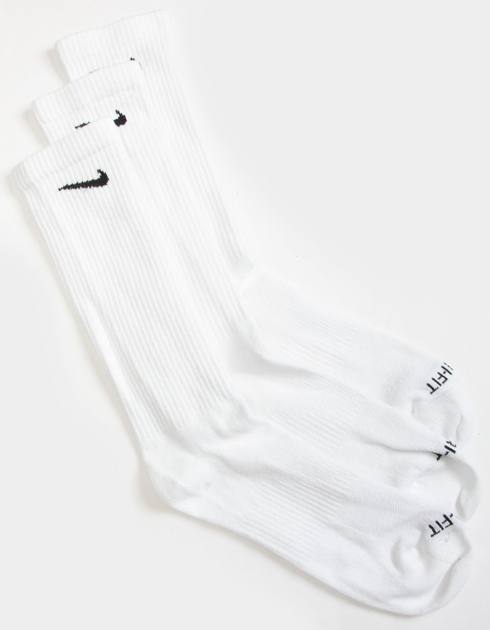 NIKE Everyday Plus Cushioned Mens 3 Pack Socks - WHITE | Tillys