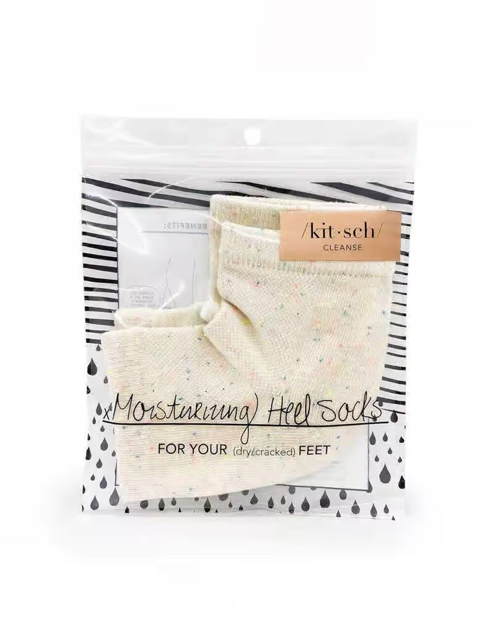 KITSCH Heel Socks NATURAL Tillys