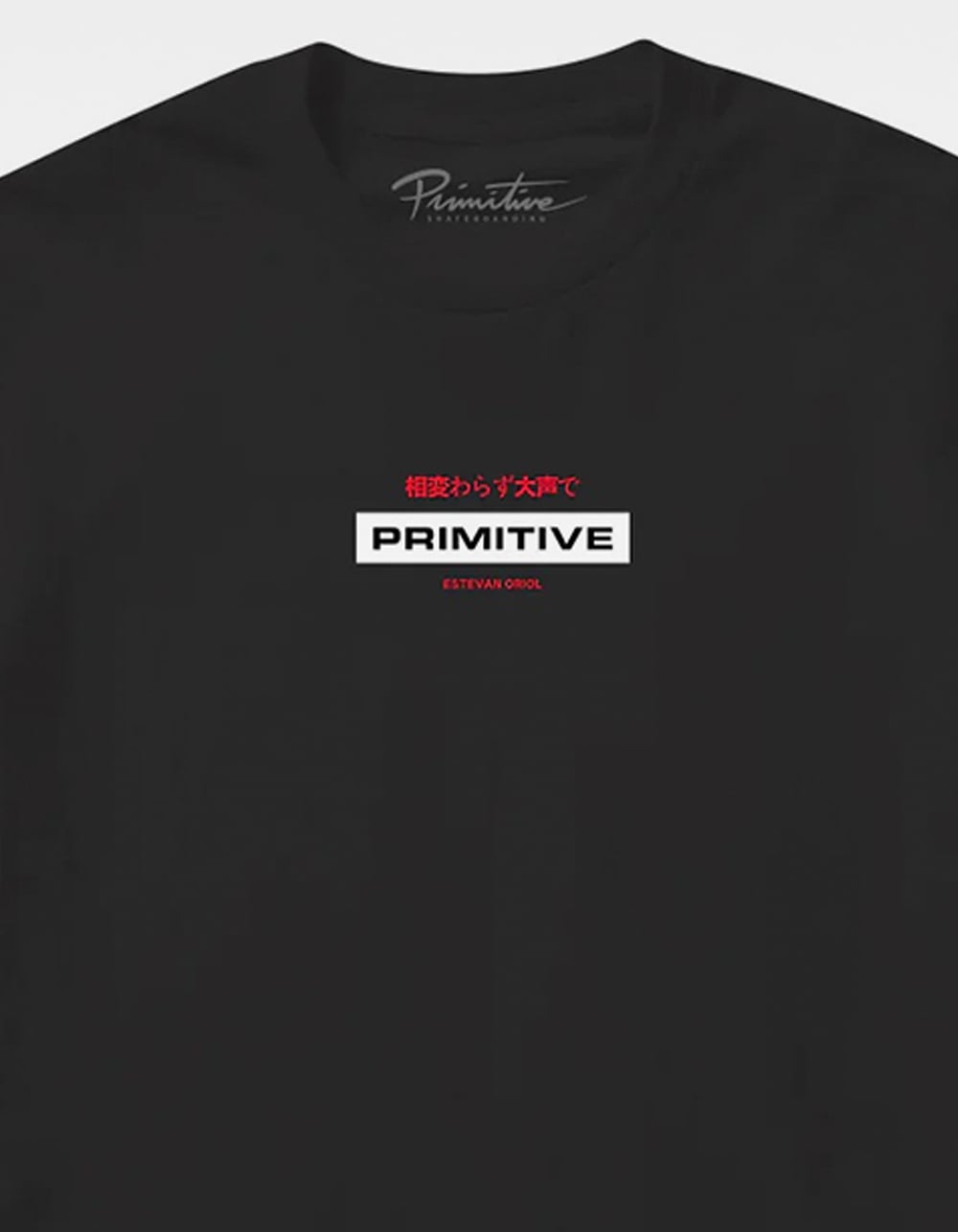PRIMITIVE Scrape Mens Heavyweight Tee - BLACK