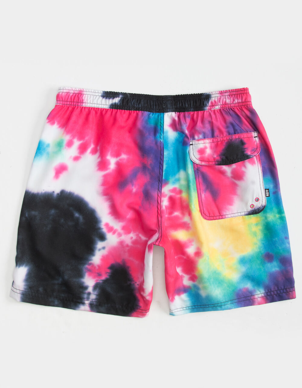 NEFF House Tie Dye Mens Volley Shorts - PINK | Tillys