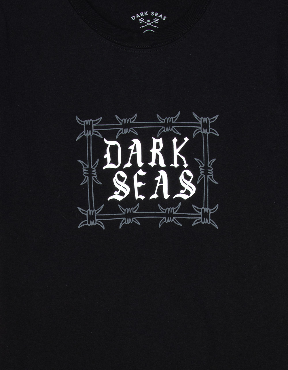 DARK SEAS Keep Out Mens Tee - BLACK