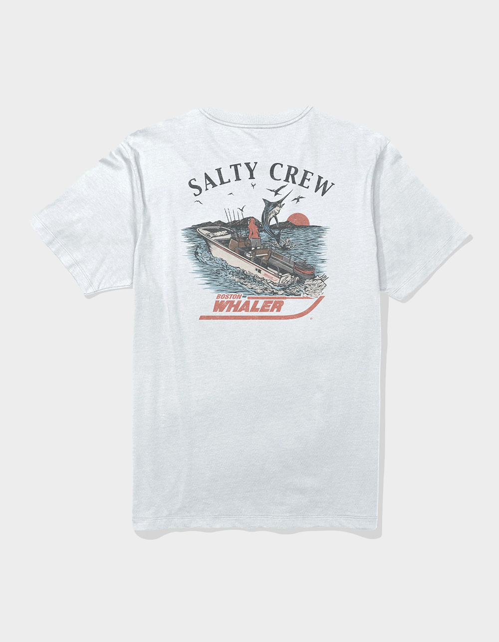 SALTY CREW Whaler Chase Mens Tee - WHITE