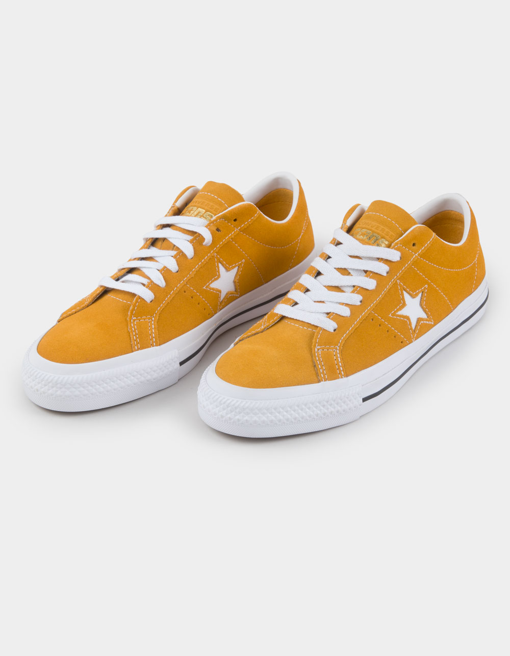 CONVERSE CONS One Star Pro Mens Shoes - MUSTARD