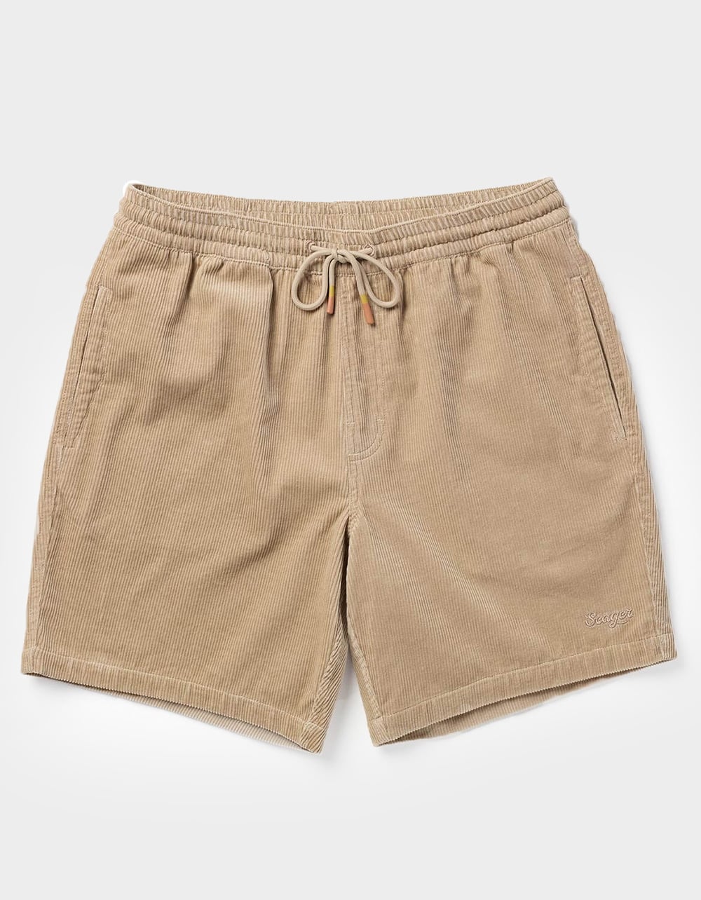 SEAGER Yuma Mens Corduroy Shorts - TAN
