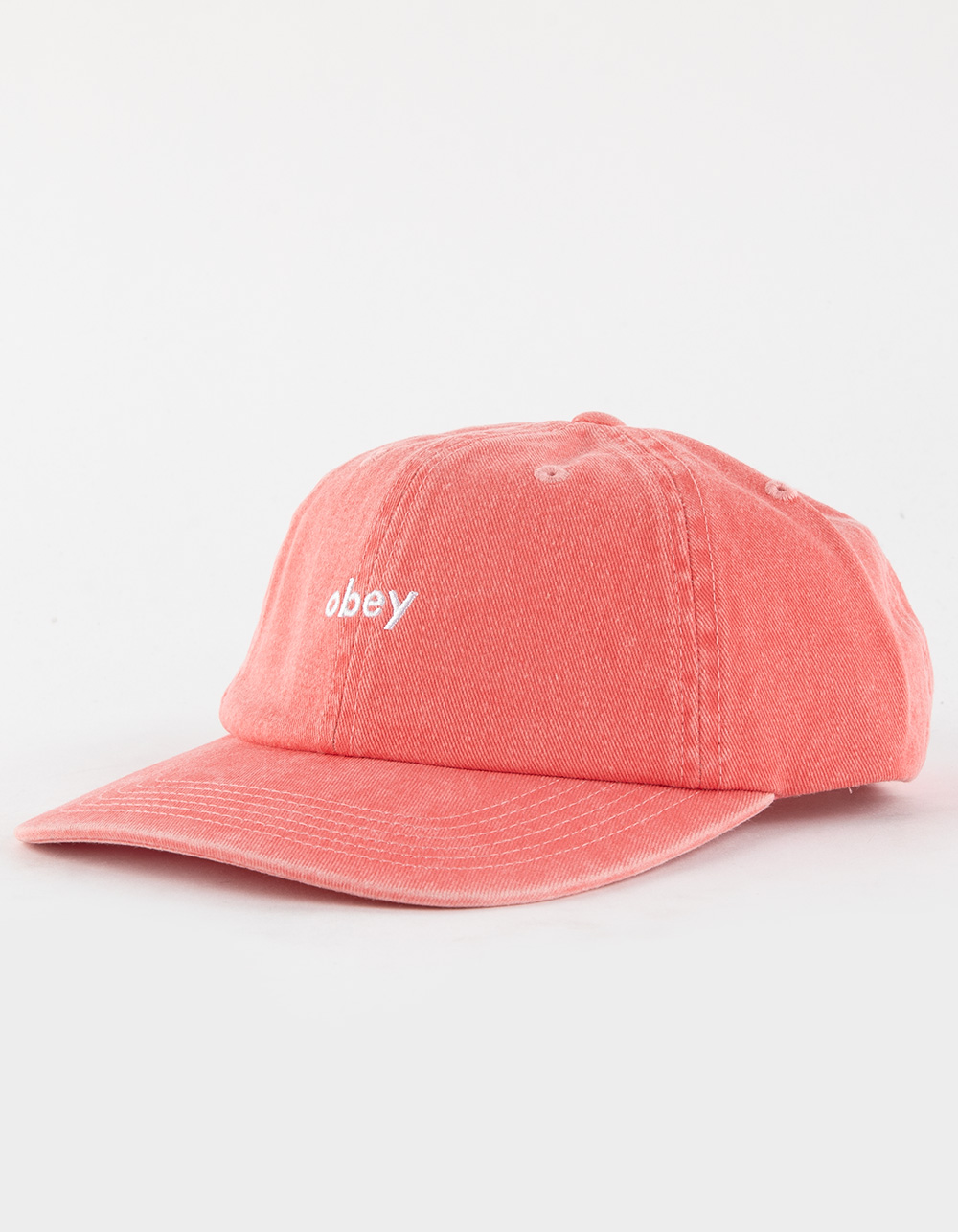 OBEY Pigment Lowercase 6 Panel Mens Strapback Hat
