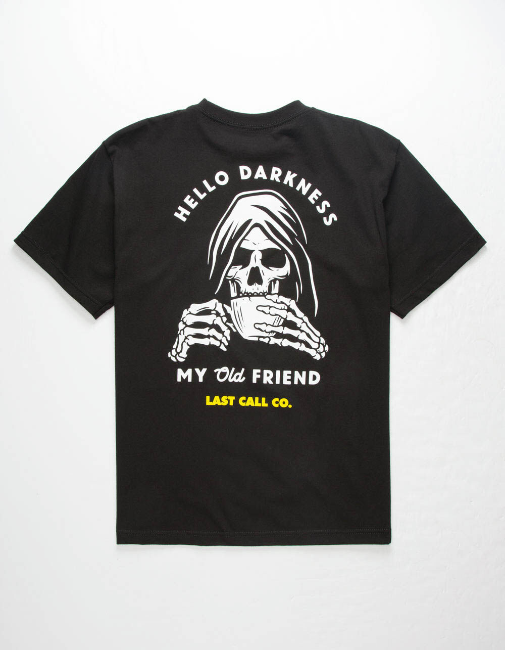 LAST CALL CO. Darkness Mens T-Shirt image number 1