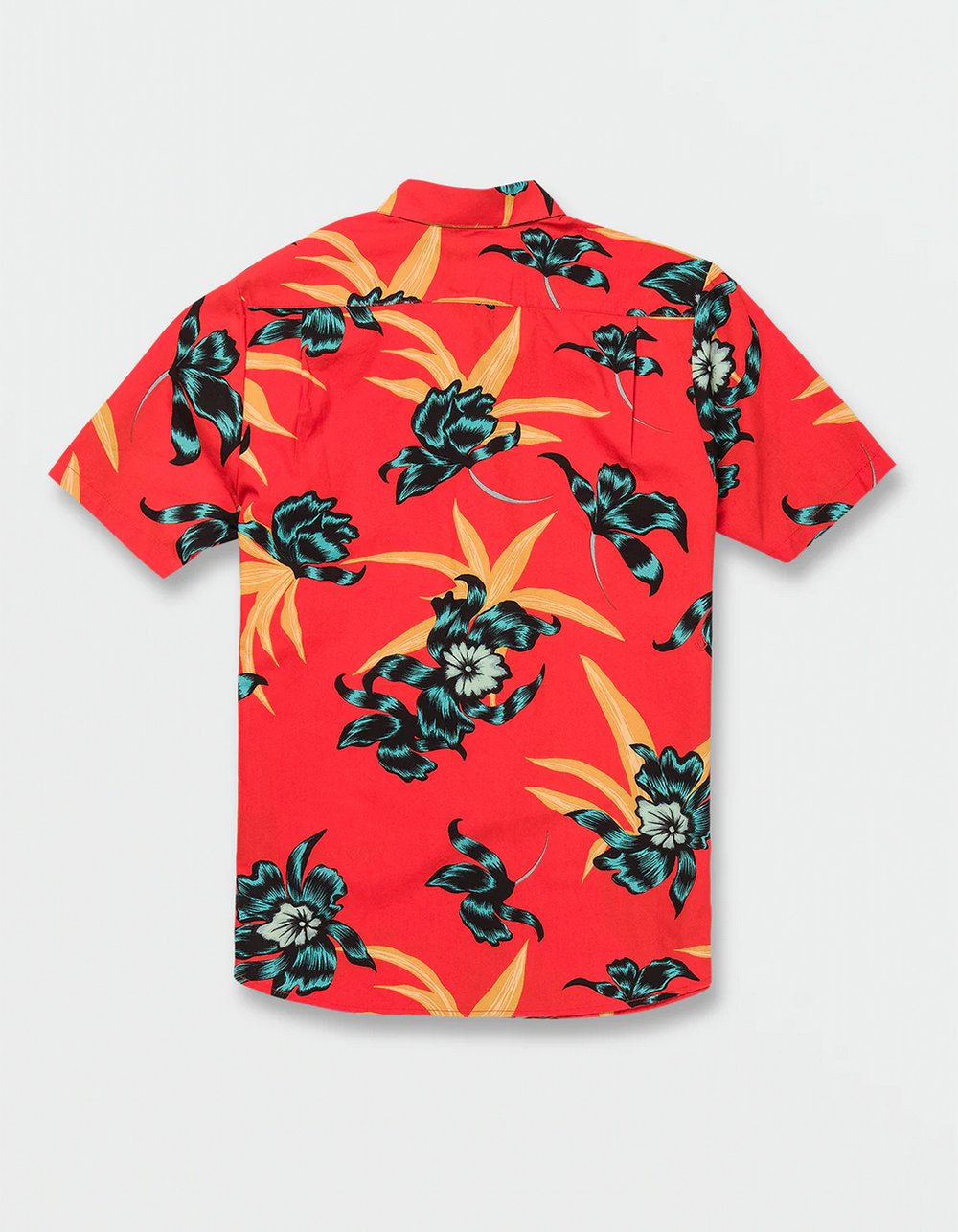 Island Time Mens Button Up Shirt RED Tillys