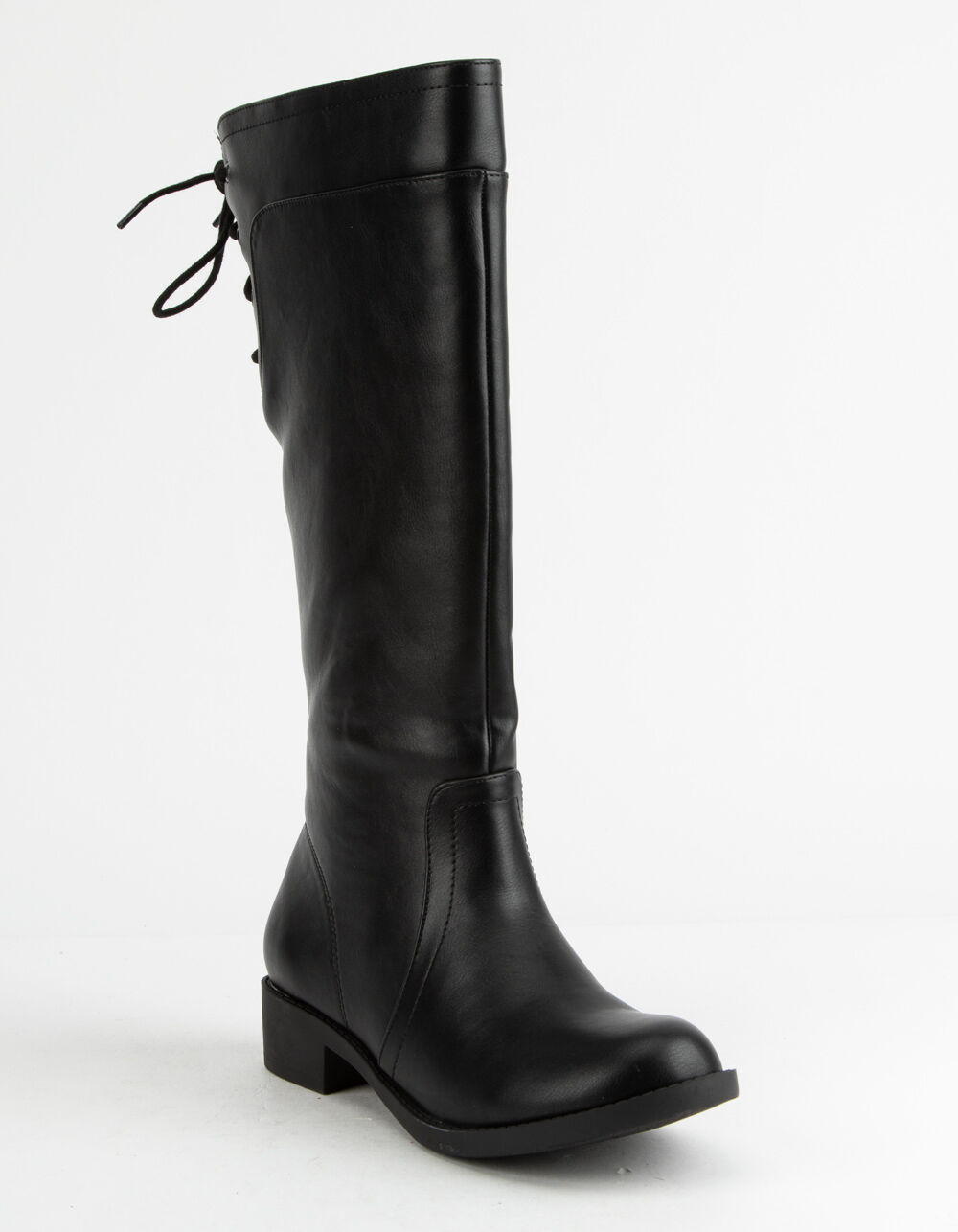 SODA Tall Black Girls Riding Boots image number 0