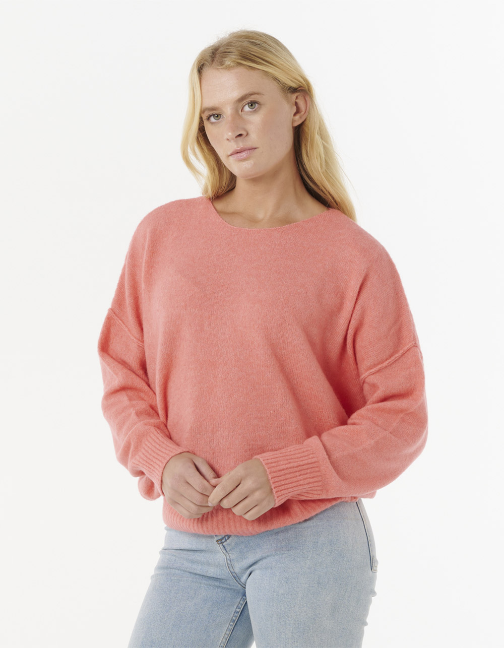 RIP CURL Emily Womens Sweater - WATERMELON