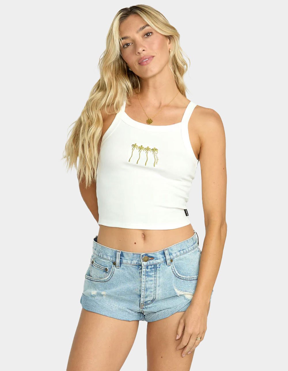 BILLABONG Day Trip Forever Womens Tank Top - WHITE