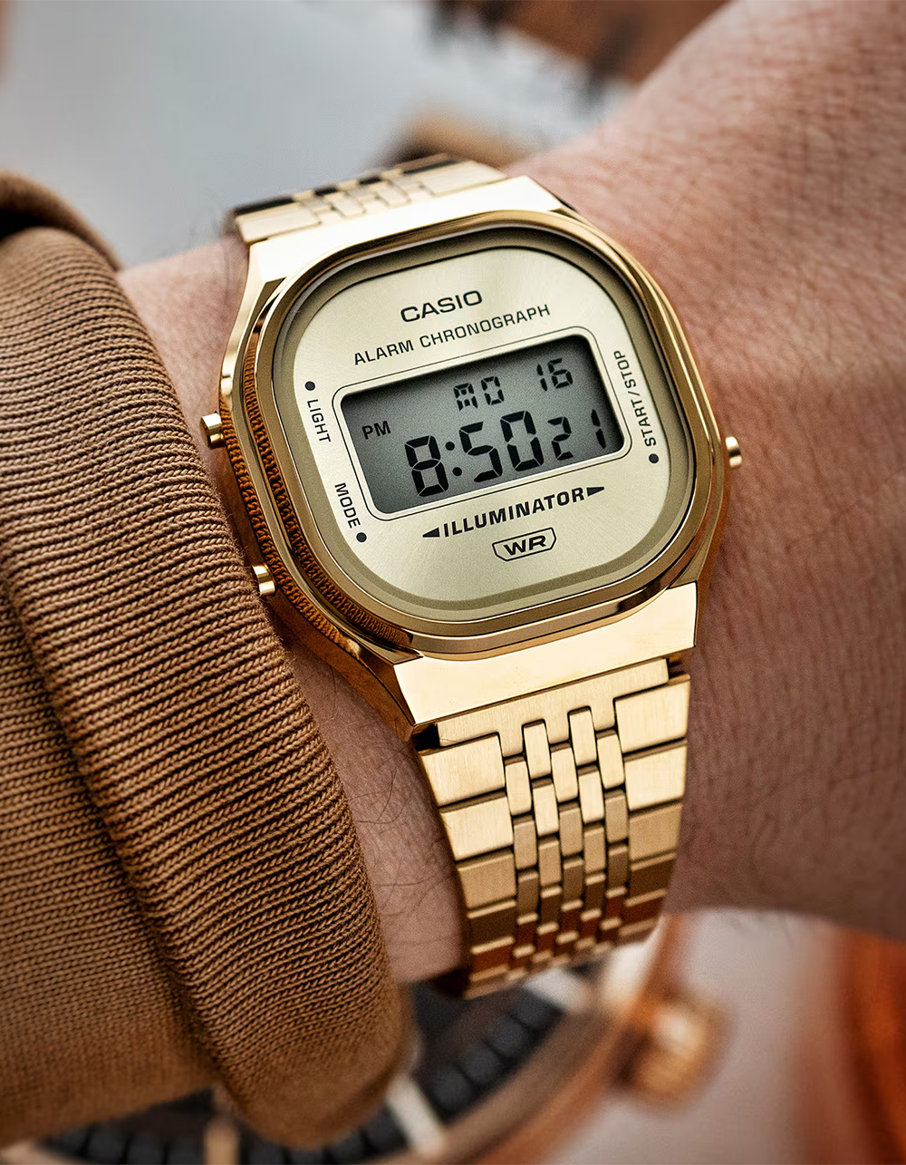 CASIO A140WEG-9A Watch - GOLD